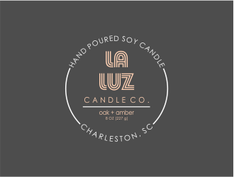 La Luz Candle Co. logo design by meliodas