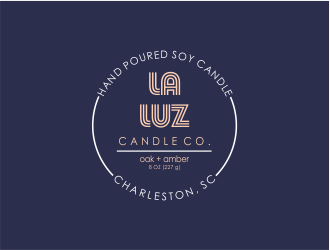 La Luz Candle Co. logo design by meliodas