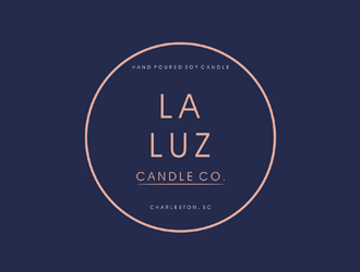 La Luz Candle Co. logo design by johana