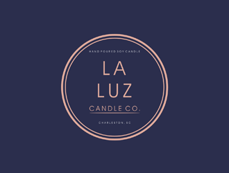 La Luz Candle Co. logo design by johana