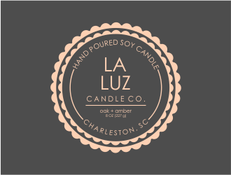 La Luz Candle Co. logo design by meliodas