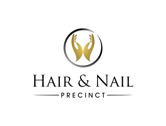 Hair & Nail Precinct logo design by IrvanB