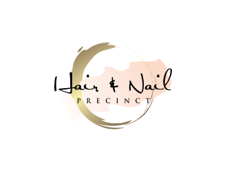 Hair & Nail Precinct logo design by meliodas