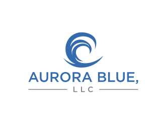 Aurora Blue, LLC logo design by vostre