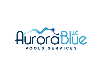 Aurora Blue, LLC logo design by shadowfax