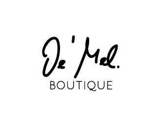 De'Mel Boutique logo design by miy1985