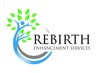 Rebirth Enhancement Services logo design by jetzu