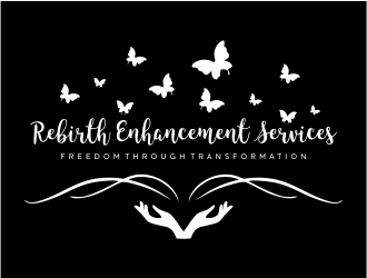 Rebirth Enhancement Services logo design by Girly