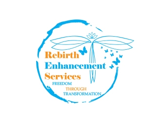 Rebirth Enhancement Services logo design by shernievz