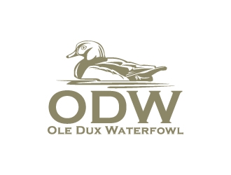 Ole Dux Waterfowl  logo design by J0s3Ph