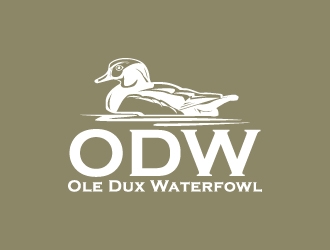 Ole Dux Waterfowl  logo design by J0s3Ph