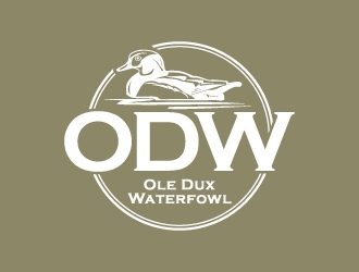 Ole Dux Waterfowl  logo design by J0s3Ph