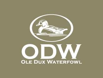 Ole Dux Waterfowl  logo design by J0s3Ph