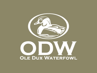 Ole Dux Waterfowl  logo design by J0s3Ph
