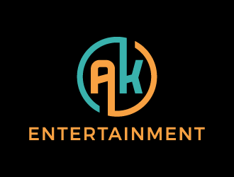 AK Entertainment logo design by dchris