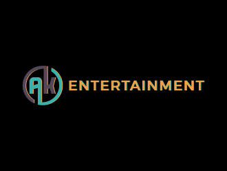 AK Entertainment logo design by dchris