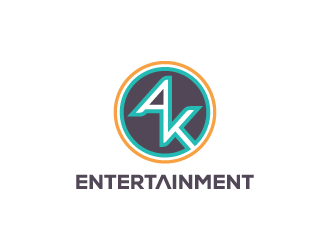 AK Entertainment logo design by uyoxsoul