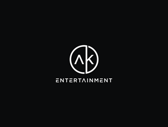 AK Entertainment logo design by ndaru