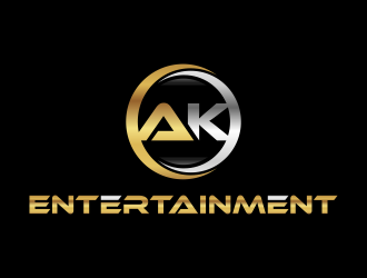 AK Entertainment logo design by ubai popi