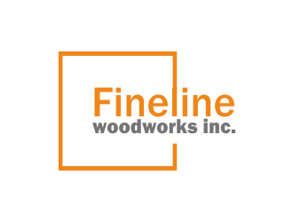 Fineline woodworks inc. logo design by Greenlight