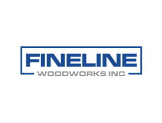Fineline woodworks inc. logo design by sheilavalencia
