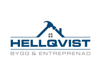 Hellqvist Bygg & Entreprenad logo design by lexipej