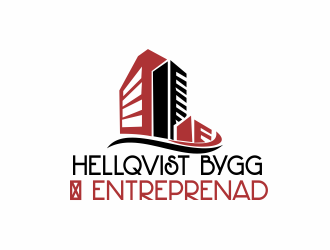 Hellqvist Bygg & Entreprenad logo design by kwaku