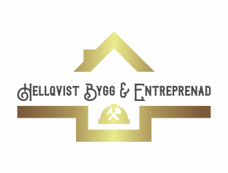 Hellqvist Bygg & Entreprenad logo design by ROSHTEIN