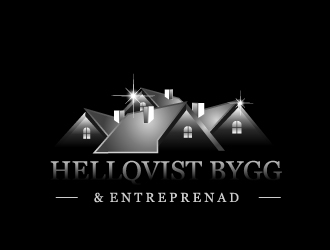 Hellqvist Bygg & Entreprenad logo design by samuraiXcreations