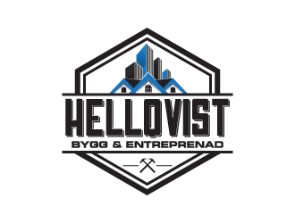 Hellqvist Bygg & Entreprenad logo design by Art_Chaza