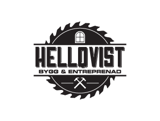 Hellqvist Bygg & Entreprenad logo design by Art_Chaza