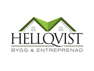 Hellqvist Bygg & Entreprenad logo design by kunejo
