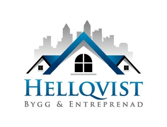 Hellqvist Bygg & Entreprenad logo design by J0s3Ph