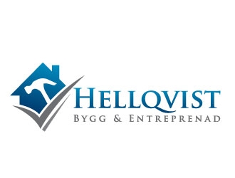 Hellqvist Bygg & Entreprenad logo design by J0s3Ph