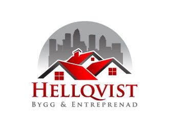 Hellqvist Bygg & Entreprenad logo design by J0s3Ph
