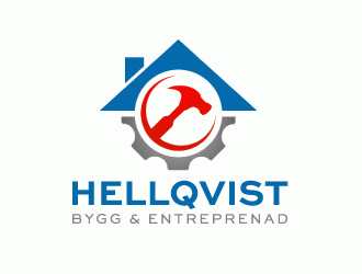 Hellqvist Bygg & Entreprenad logo design by nehel