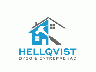 Hellqvist Bygg & Entreprenad logo design by nehel