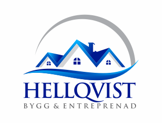 Hellqvist Bygg & Entreprenad logo design by mutafailan