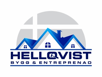 Hellqvist Bygg & Entreprenad logo design by mutafailan