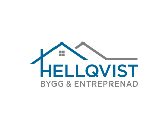 Hellqvist Bygg & Entreprenad logo design by sokha