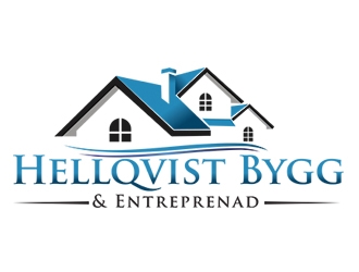 Hellqvist Bygg & Entreprenad logo design by damlogo