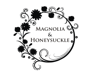 Magnolia and Honeysuckle logo design by coco