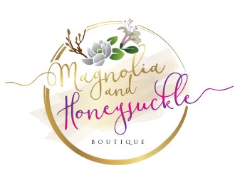 Magnolia and Honeysuckle logo design by REDCROW