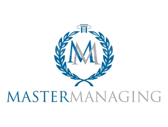 Master Managing  logo design by fawadyk
