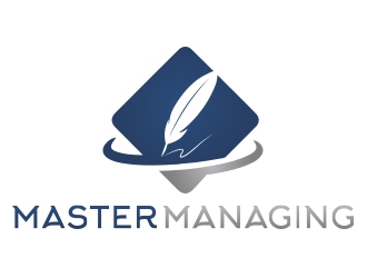 Master Managing  logo design by fawadyk