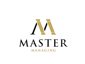 Master Managing  logo design by damlogo