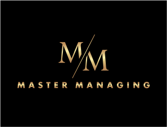 Master Managing  logo design by MariusCC