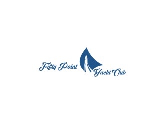 Fifty Point Yacht Club logo design by savana