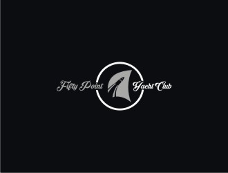 Fifty Point Yacht Club logo design by savana