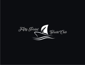 Fifty Point Yacht Club logo design by savana